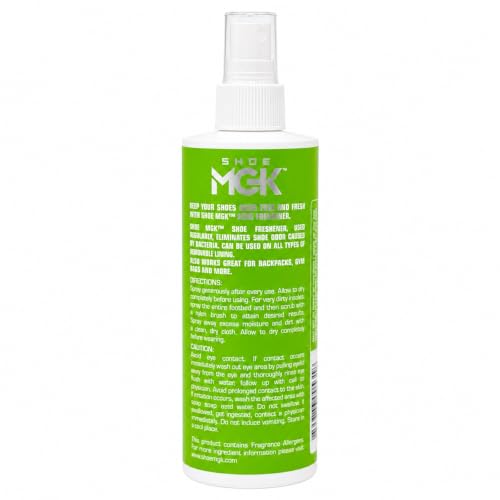 Shoe MGK Shoe Freshener XL for Daily Shoe Odor Control - size: 8 Fl Oz (Pack of 1)