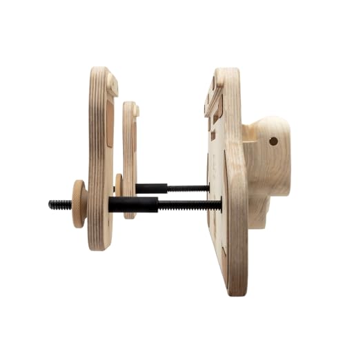 YY Vertical SandwichBase + VerticalBoard One – No-Drill Climbing Hangboard Set for Home Training | Stable, Compact & Easy to Install
