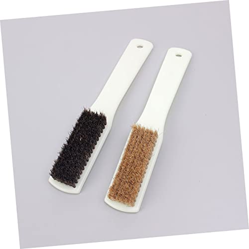 2Pcs Portable Bouldering Brush with Thick Boar Hair Bristles for Efficient Stone Cleaning Climbing Brush for Outdoor and Indoor Use Sports