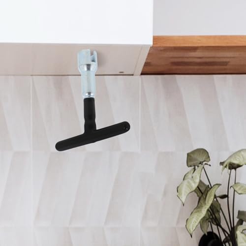 Versatile Hook Installer Tool t Handle Nut Driver for Screw-in Hooks Steel Nut Driver for Wall Decor