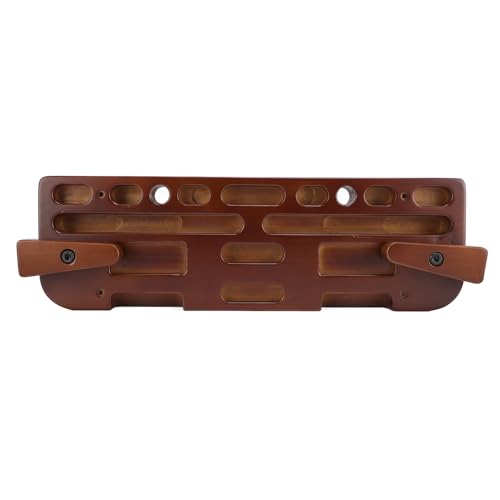 Wooden Hangboard Training Board for Climbers – Ergonomic Fingerboard for Pull-Up & Grip Strength Training, Fit for Home Gym & Indoor Climbing