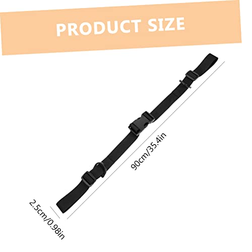 BESPORTBLE 2pcs Adjustable Strap Buckle Utility Straps Quick Release for Tents Backpacks and Yoga Mats Webbing Fasteners for Convenient Cargo Securing