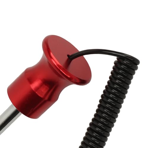 Weight Machine Pin Magnetic, Weight Stack Selector Pin with Pull Rope 8x125mm, for Commercial Gym or Home Health Grade Steel Heavy Duty Gym Accessories (2) - size: 2