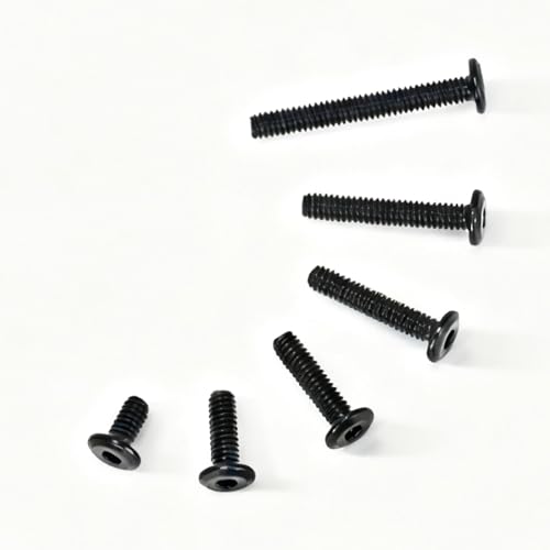 50 Pcs 1/4-20 x 1-1/2 Flat Head Socket Cap Screws Countersunk Bolts,304 Stainless Steel 18-8,Allen Socket Drive,Black,Fully Machine Thread (1/4-20 x 1-1/2 50pcs) - size: 1/4-20 x 1-1/2 50pcs