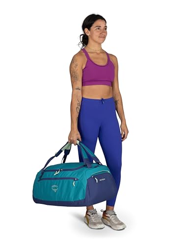 Osprey Daylite 60L Duffel Backpack - Convertible Everyday Duffel Bag for Gym, Commute, and Travel, Black