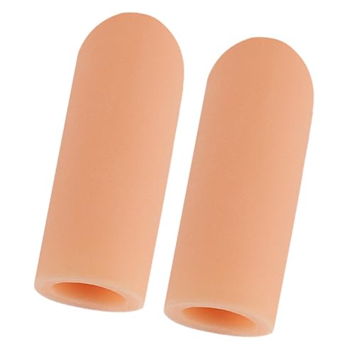 1pair High Elasticities Finger Guard Reusable Finger Protecting Sleeves for Extended Wear Comfortable