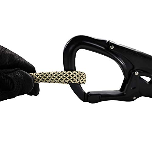 Bulldog 8mm & 10mm - Friction Hitch 100% Technora, 5400 MBS, Prusik By Pelican Rope - Arborist Rope, Tree Gear, Accessory Cord (34, 10mm Diameter) - size: 10 mm x 864 mm
