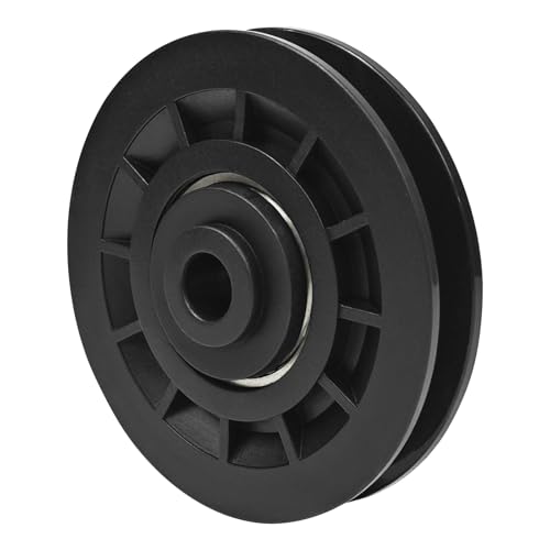 Pulley 78 mm, pulley for ropes, pulleys with ball bearings, pulley, replacement parts, fitness equipment, power station wheels, 2 pieces - color: 78mm-2 PCS-P