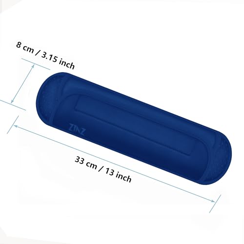 ZINZ Ultra Thick & Breathable Universal Shoulder Pad Cushion for Bag - Long & Comfort - color: Dark Blue