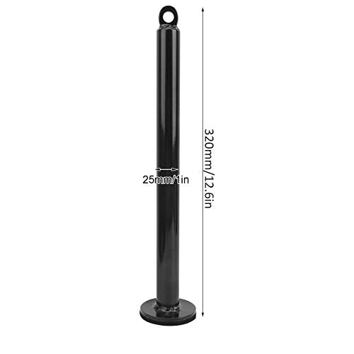 Barbell Loading Pin, Weight Lifting Support Rod, DIY Fitness Equipment Accessory, 250LB Capacity Steel Loading Pin with Sponge Base for Wrist and Forearm Training