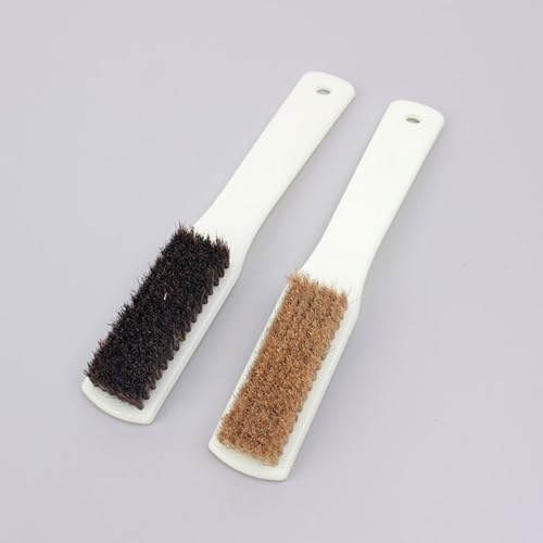 Levemolo Bouldering Brush and Climbing Hold Cleaner 2pcs with Wild Boar Bristles and Sturdy Handle for Rock Climbing Chalk Removal and Outdoor Sports Cleaning