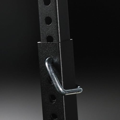 Titan Fitness Eccentric Hooks, Fully Adjustable 20" - 35" Steel Hook Barbell Attachment, Overload Lifting for Explosiveness, Fits Olympic-Sized Weight Plates, Weight Releasers - style: Hook Extensions