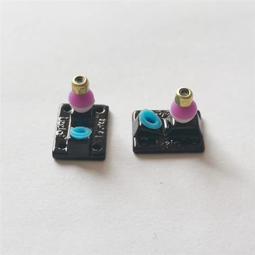 Fingerboard Truck Base with Soft PU Bushing Pivot Cup for Finger Skate Board Professional Mini Skateboard(Regular Black) - color: Regular Black