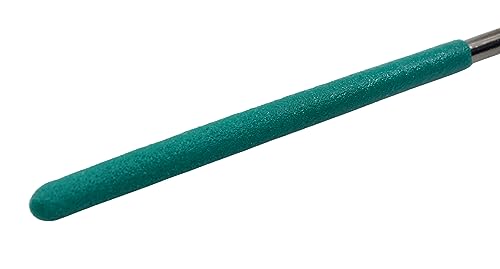 Teak Tuning PRO Diamond Encrusted Needle Fingerboard File - Logo Engraved with Rubber Handle - 5.5" Length - Great for Grip Tape & Gear Smoothing & Sculpting