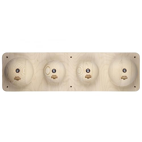 Hemispheres Board | Essential Climbing Training Tool | Perfect for Enhancing Grip and Finger Strength | Hangboard, Fingerboard - style: Incut