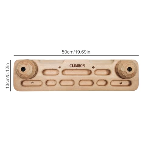 Wooden Hold Board Wall Climb Handle Frame Rock Climbing Pull Up Training | Climbing Wall Climb Handle Frame for Indoor Home Gym - color: A