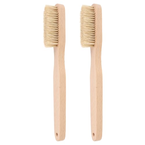 2pcs Bouldering Climbing Brush: Outdoor Bouldering Cleaning Brush with Handle - Rock Climbing Shoes Cleaner for Mountaineering Gear