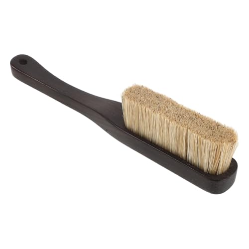 Healifty Climbing Chalk Brush for Rock Cleaning with Ultra-Dense Boar Hair Bristles and Wooden Handle, Bouldering Brush Tool for Outdoor Adventure and Professional Climbers