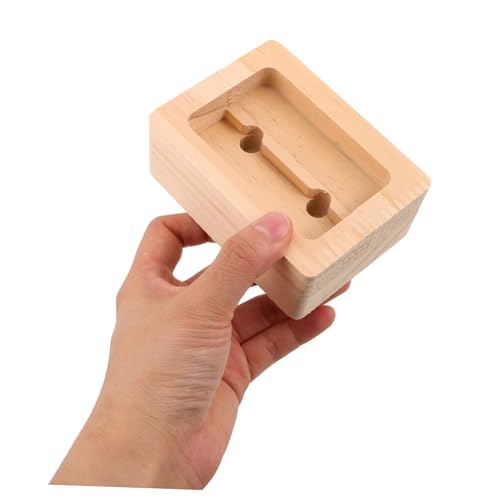 Cabilock Rock Climbing Fingerboard Hangboard for Grip Strength Training Wooden Portable 2pcs with Modular Design, for Rock Climbing Training and Fitness Routines