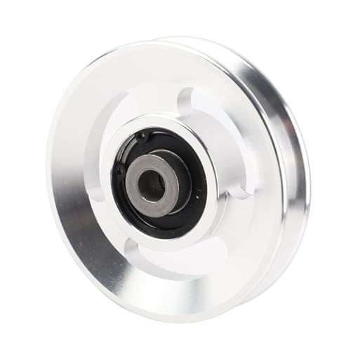 ZJchao Cable Pulley System Gym, Aluminium Alloy Fitness Pulley Wheel System Attachments Fitness Strength Training Accessory