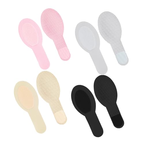 TEHAUX Reusable Finger Protector Sleeves 4 Pairs Adjustable Hook and Loop Finger Support Bands for Sports Compression Splints Universal Fit