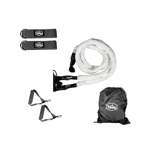 Resistance Arm Bands - Injury Prevention - Recovery - Interchangeable Handles | Cuff and Handle - Protective Band Sleeve & Different Resistances - Valle Training - size: Medium