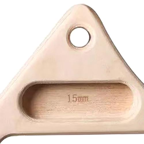 harayaa Climbing Hang Holds Fingerboard Wooden Pull for Home Outdoor