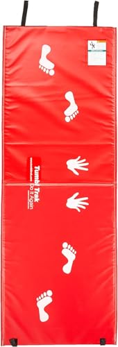 Tumbl Trak Handstand Homework Gymnastics Door Mat for Kids Home Training - color: Red