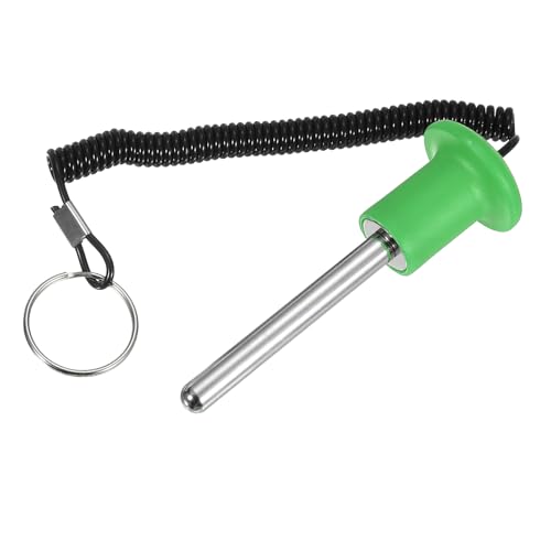 Gym Pin Weight Stack Pin Strength Training Lifting Equipment Replacement with Pull Rope Fitting for Club - color: Green, size: 0.4 x 3.1 Inch