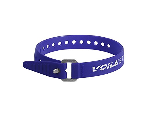Voile Straps - 15" Aluminum Buckle Blue - color: Blue