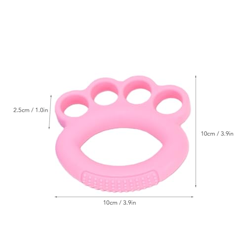 Emoshayoga Hand Grip Strengthener 3pcs Finger Exerciser Set Portable Design for Climbers Athletes TPE 10lbs 20lbs 30lbs