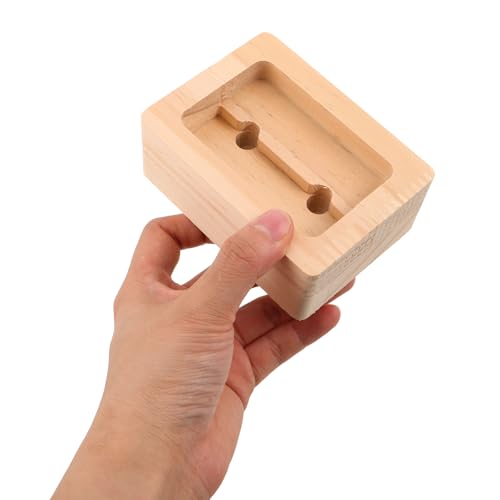FAVOMOTO 2pcs Portable Wooden Rock Climbing Fingerboard Hangboard Training Board for Grip Strength Enhancement Indoor Outdoor Climbing Training Equipment