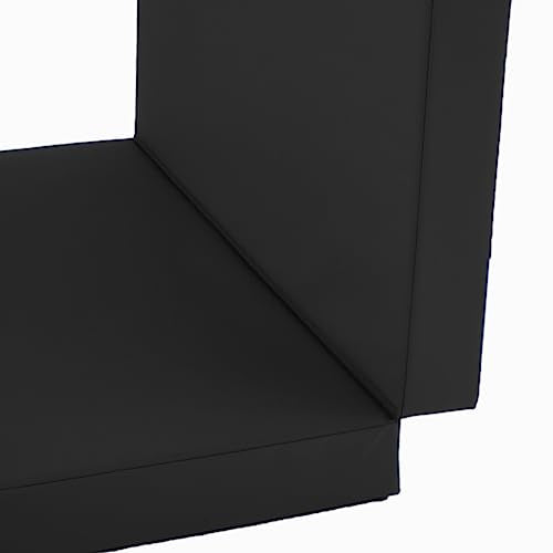 We Sell Mats Bifolding Gymnastics Crash Landing Mat Pad, Safety for Tumbling, Back Handspring Training and Cheerleading - color: Black, size: 4 ft x 8 ft x 4 Inch