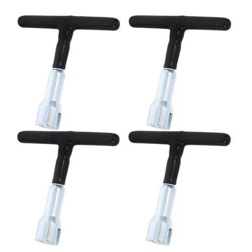 TEHAUX 4pcs Manual Wing Nut Driver Tool for Eye Screws and Hook Bolts, Portable Metal Wing Nut Tightener Hand Tool for Screw Hook Installation