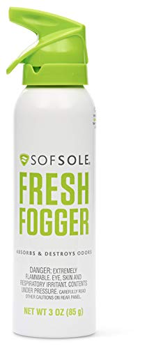 Sof Sole Fresh Fogger Shoe, Gym Bag, and Locker Deodorizer Spray - style: 1-pack