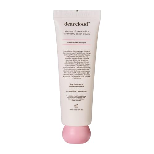 Paul Frank Rescue Butter Hand Cream – Shea Butter (Strawberry Peach) | Shea Butter · Vitamin E · Vitamin F · Paul Frank design · for dry & cracked hands