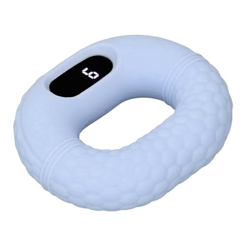 Alomejor Silicone Hand Grip Strengthener with Adjustable Resistance Levels, Finger Forearm Exerciser for Rock Climbing Athletes Workout