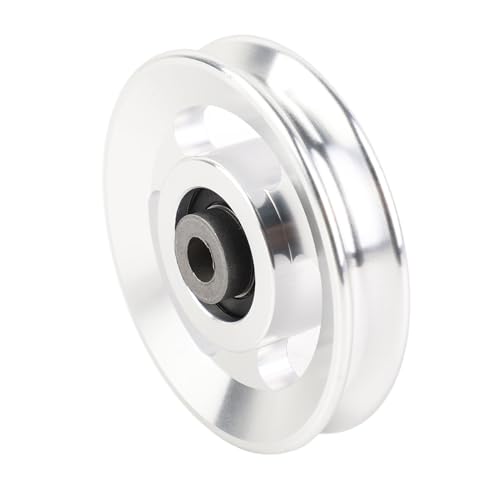 ZJchao Cable Pulley System Gym, Aluminium Alloy Fitness Pulley Wheel System Attachments Fitness Strength Training Accessory