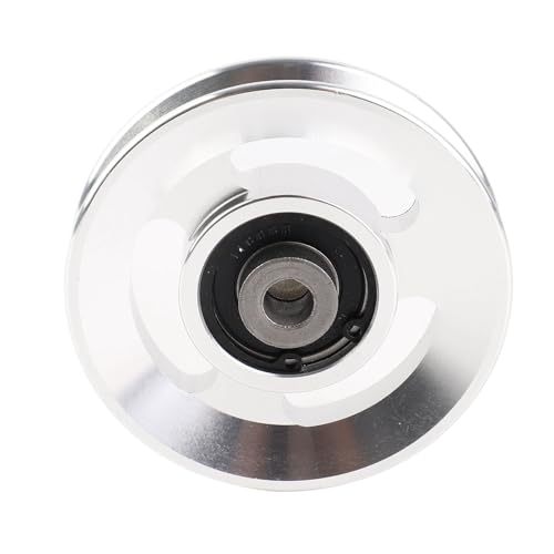 ZJchao Cable Pulley System Gym, Aluminium Alloy Fitness Pulley Wheel System Attachments Fitness Strength Training Accessory