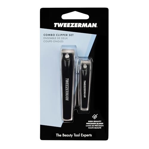 Tweezerman Combo Clipper Set Black/Stainless Steel - color: Stainless Steel