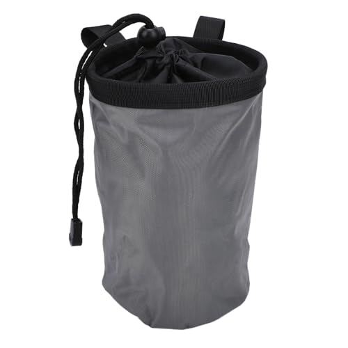 RiToEasysports Climbing Chalk Bag Oxford Fabric Athletic Chalk Bag 19 X 12.5 X 12.5cm Large Capacity Fleece Lining for Rock Climbing Weightlifting Gymnastics Gym Training