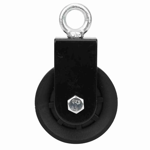 Fitness Equipment Bracket Pulley Mute Hanging Wheel DIY Support PP Iron Plate Wheel Set