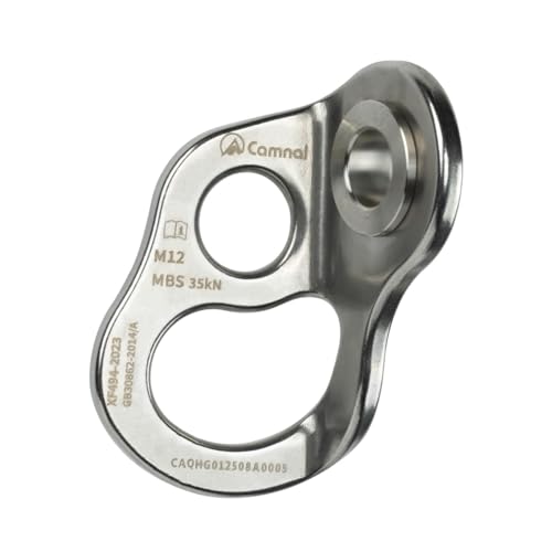 Climbing Bolt Hanger Stainless Rock Climbing Fixed Attachment Compact Rotating Design Suitable for Home Gym Outdoor