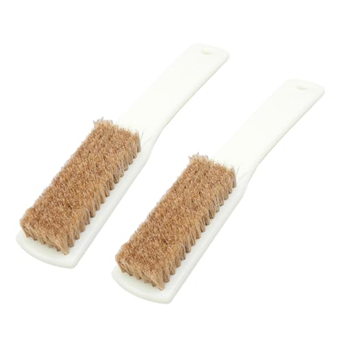 2pcs Climbing Brush for Rock Climbing Bouldering Reusable Boars Hair Cleaning Brush for Outdoor Sports Sturdy Handle for Rocks Stones