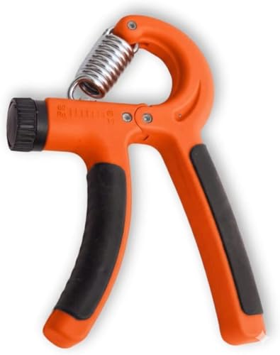 Adjustable Hand Grip Strengthener 11-132 lbs (5-60kg) – Forearm Grip Trainer for Muscle Building, Finger Exerciser for Injury Recovery, Rock Climbing, Gym Workout, Physical Therapy Training Equipment