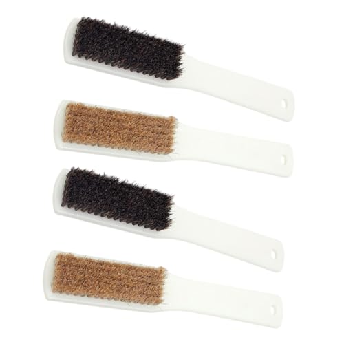 4Pcs Rock Climbing Brush Bouldering Cleaning Tools with Sturdy Handles and Boar Hair Bristles for Efficient Rock Cleaning for Indoor and Outdoor Climbing