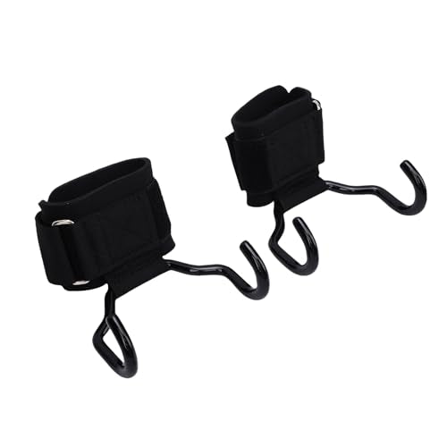 Focket Weight Lifting Hooks, 330LBS Capacity Adjustable Non Slip Lifting Straps, Wrist Straps with Thickened Cotton Padding for Deadlifts Powerlifting Pull Ups Shrugs Hand Grips