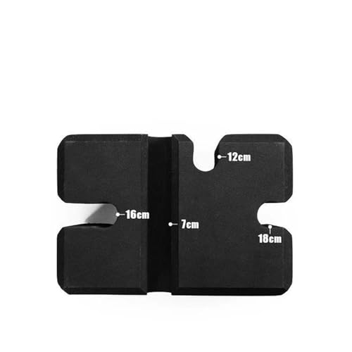 EVA Bench Press Block Bench Foam Block Workout Block Adjustable Exercise Block Non Slip Support Gym Board Foam Training Board, Red