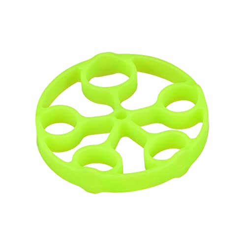 uxcell Finger Stretcher Exerciser, 6.6LB Silicone Hand Grip Strengthener Finger Strength Trainer for Rock Climbing Athletes Workout Green