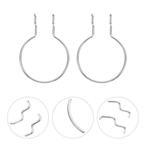 10pcs Silver Metal Pegboard Hooks Hanging Board Tool Hangers Pegboard Hardware Accessories for Garage Craft Storage and Industrial Use